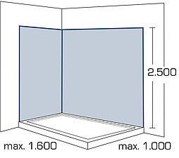 2-1-1_113x100_Aufmass-Duschrueckwaende_1000x1600x2500_Ansicht