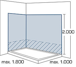 2-2-1_114x100_Wandverkleidungen-Umbau-Wanne-zu-Dusche_1000x1800x2000_Ansicht